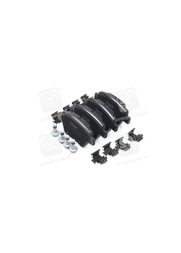 Колодка тормозной диск. SKODA OCTAVIA, YETI задн. (выр-во ). (GDB1841) TRW (368898192)