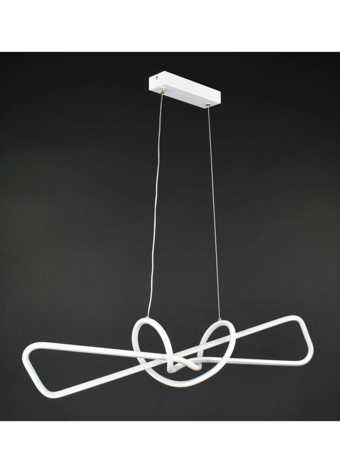 Люстра светодиодная подвесная LED светильник для квартиры на потолок лэд 27485 Белый 25-150х15х100 см. Sunnysky (335975573)