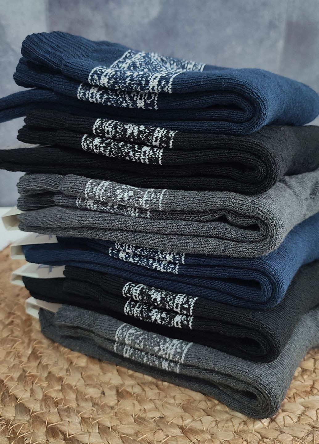 Комбинированные носки женские махровые 6 пар житомир ws 321/6 р.36-40 XTeam геометрические (352777529)