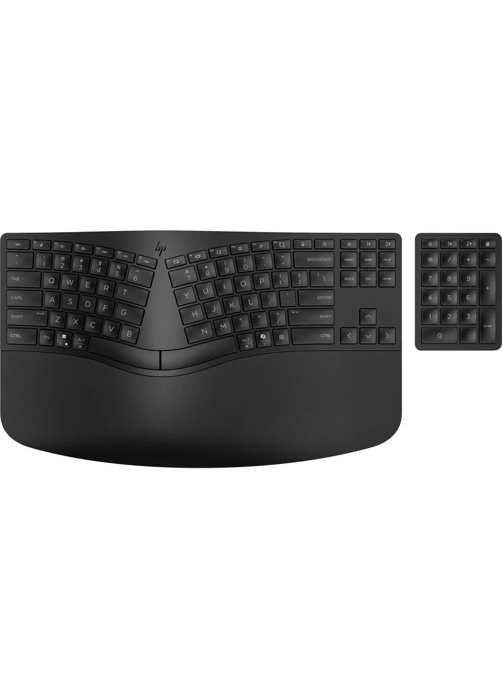 Клавиатура 960 BLK Ergonomic split-zone UA Black (7E755AA) [138925] HP (400987455)