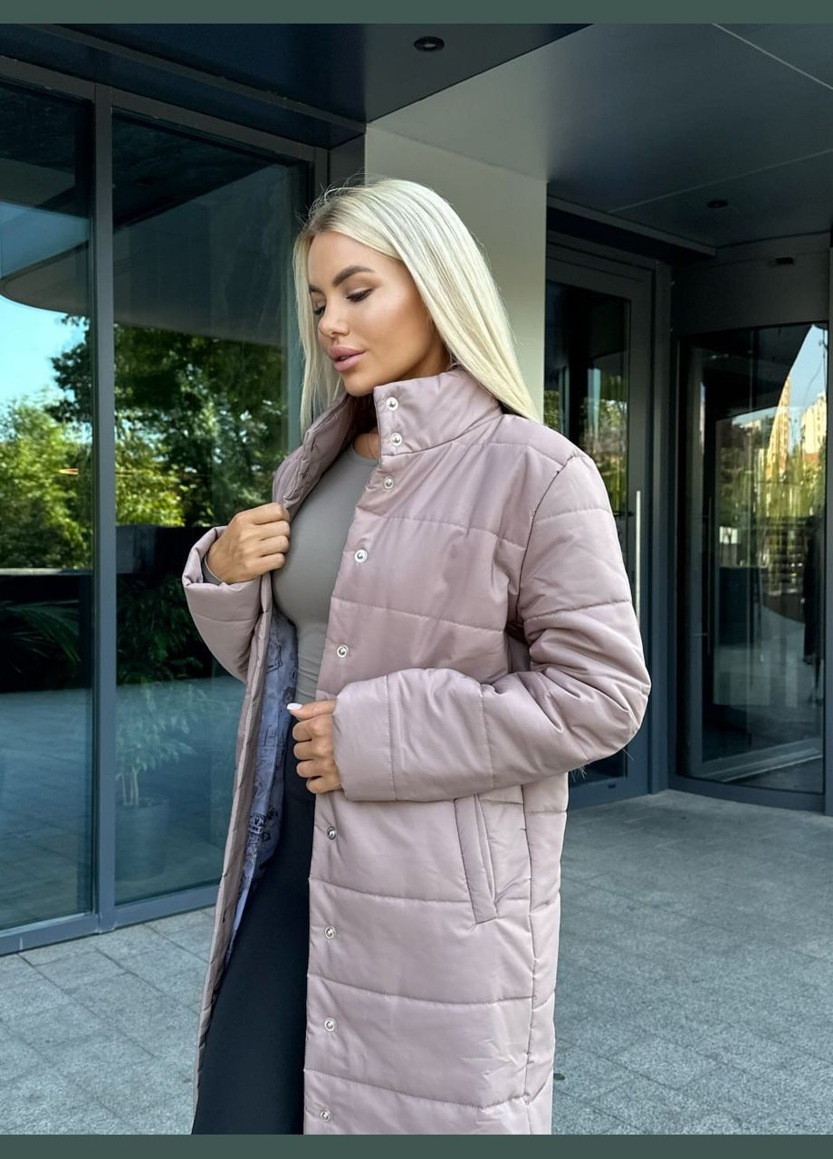 Куртка Подовжена Матова Плащівка Канада Відмінна Якість No Brand (317841247}