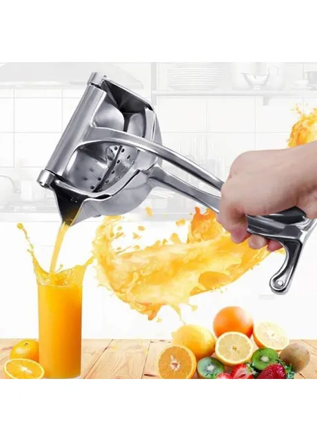 Ручний соковитискач - прес для фруктів та цитрусових Hand Juicer металевий із затискачем Digital (407340043)