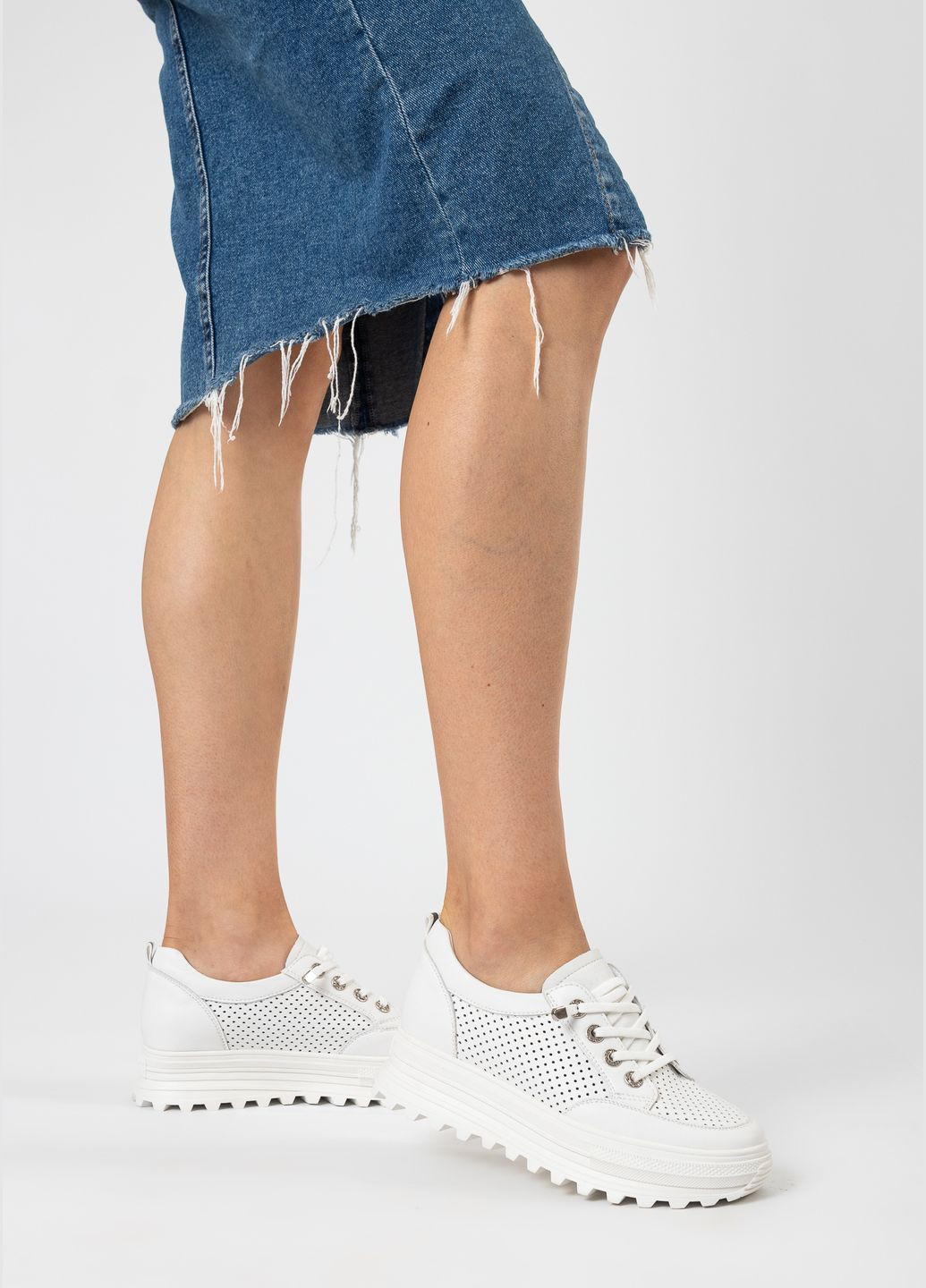 Белые кеды (2507т) Lola Andy