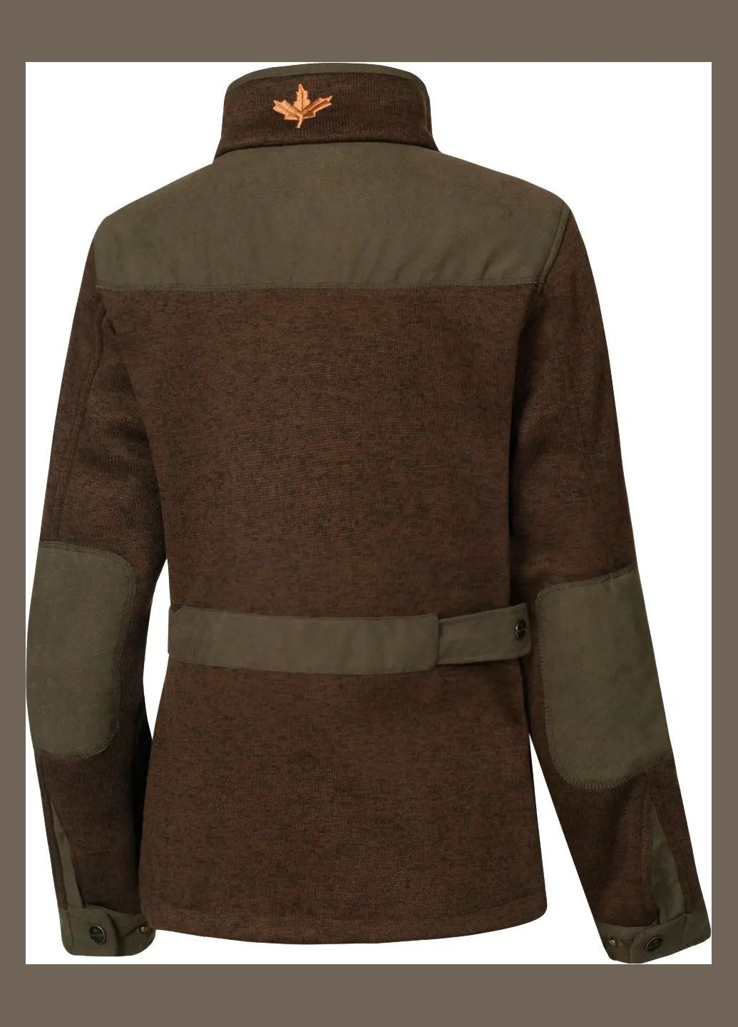 Коричневая демисезонная флисовая кофта hallyard savery No Brand