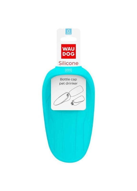 WAUDOG Silicone - Поилка-насадка на бутылку для домашних животных - 16,5х9 см Collar (329995264)