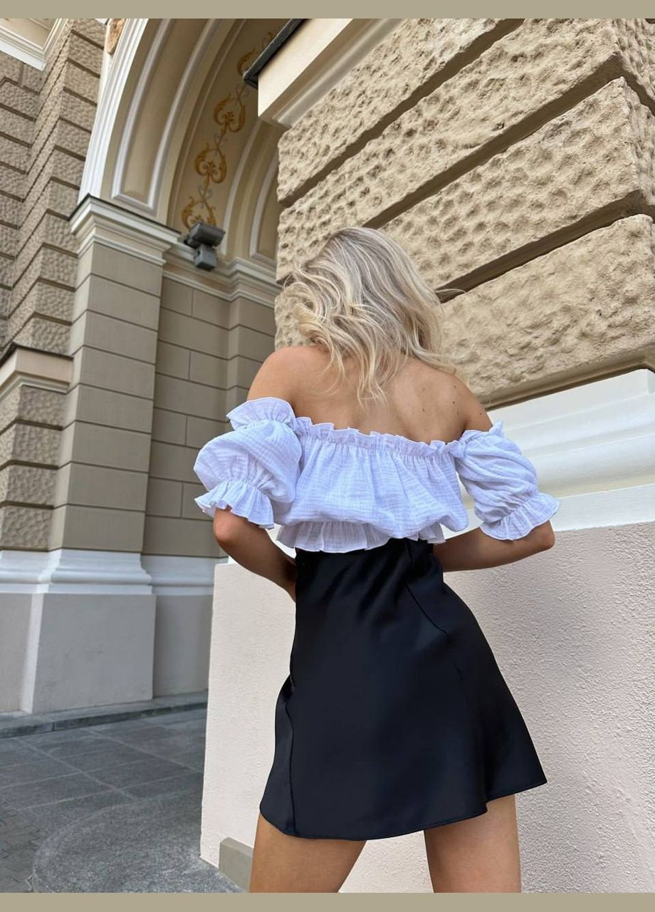 Белая женская блузка FINO Mode