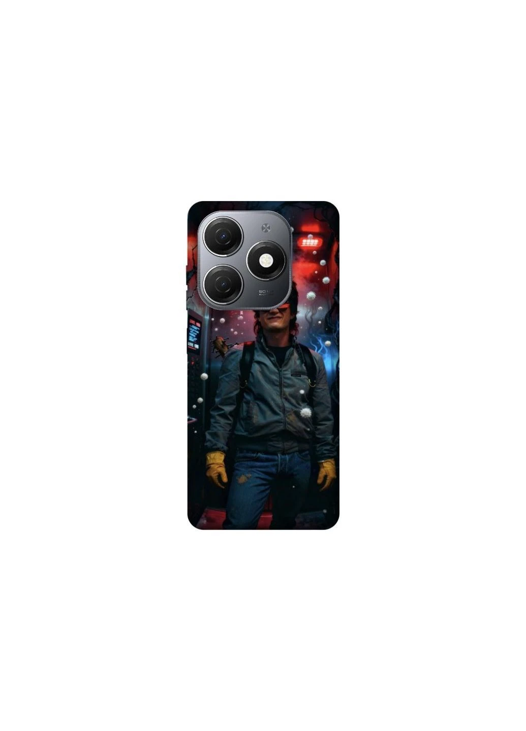 Чехол на TECNO Spark 20 Stranger Things ver.43 Frontalka (375744141)