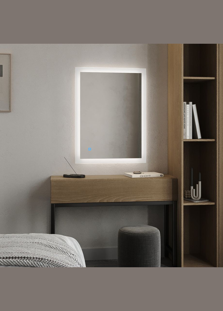 Зеркало с сенсором и LED-подсветкой Барселона 1500×700 MORELI (335424482)