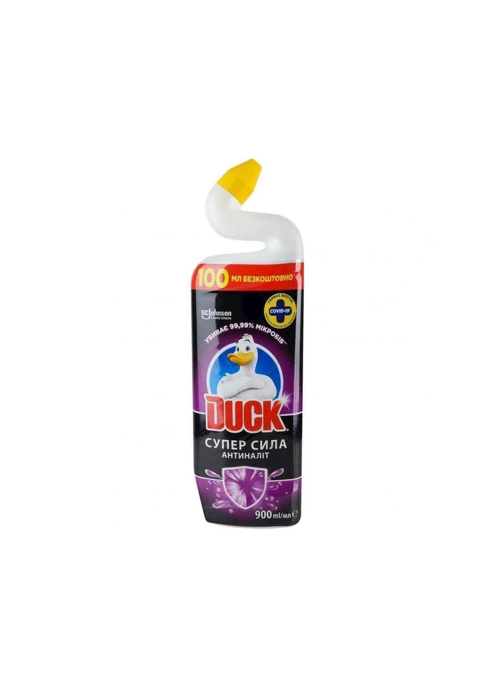 Гель для мытья унитаза 900мл Антиналет ТМ Duck No Brand (387313147)