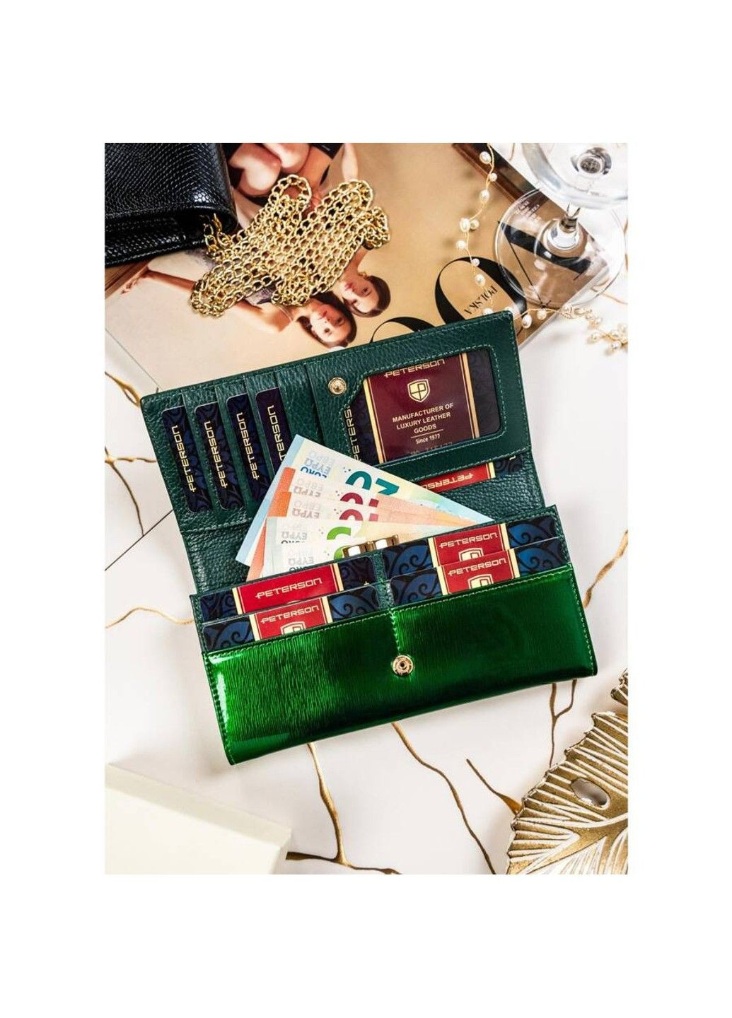 Кошелек женский кожаный PTN 72401-SH Peterson (340235188)