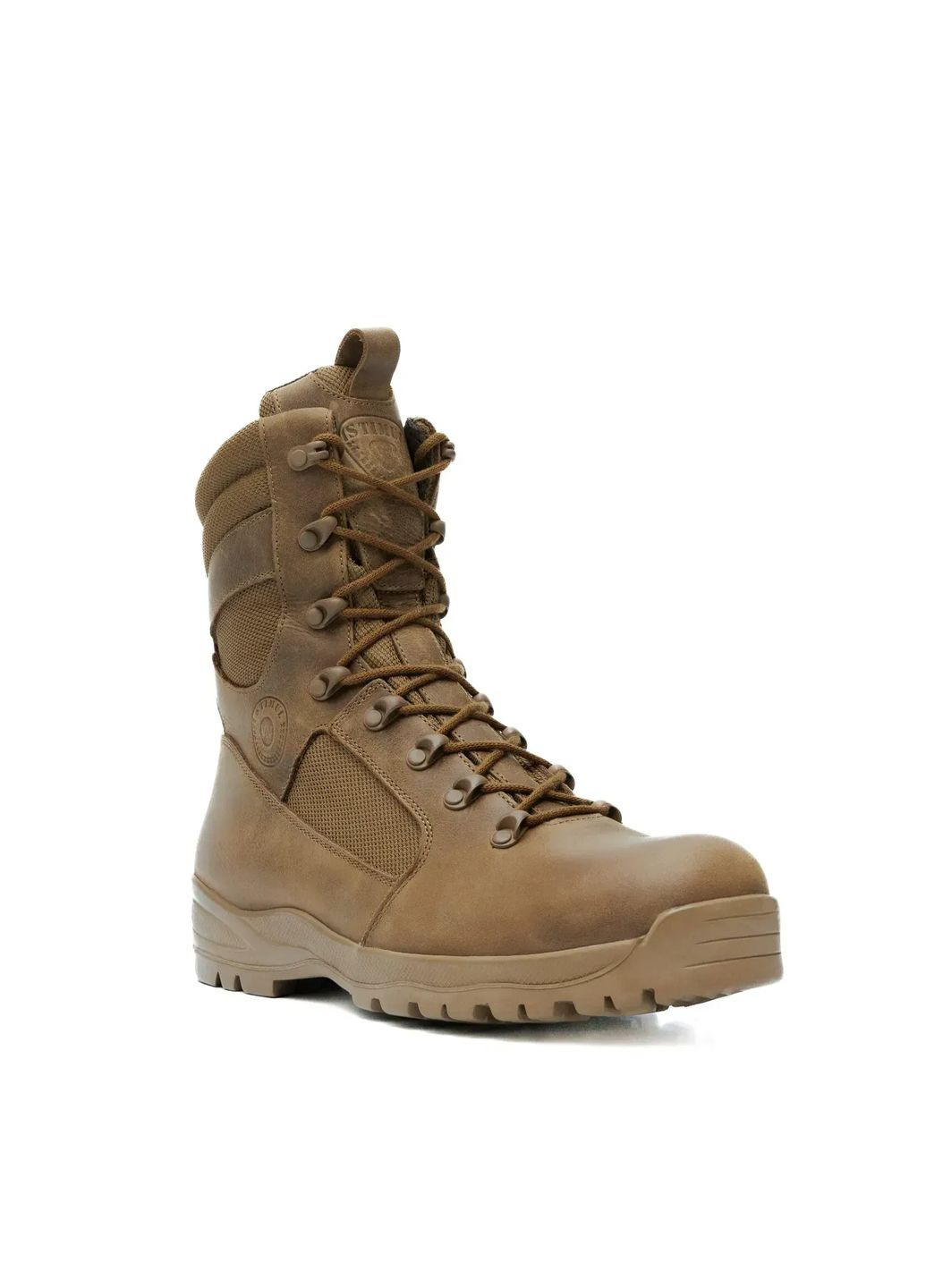 Военные Мужские Демисезонные Берцы из Кожи. 39-47р Койот. Водонепроницаемые! STDM-1059 No Brand (349513002)