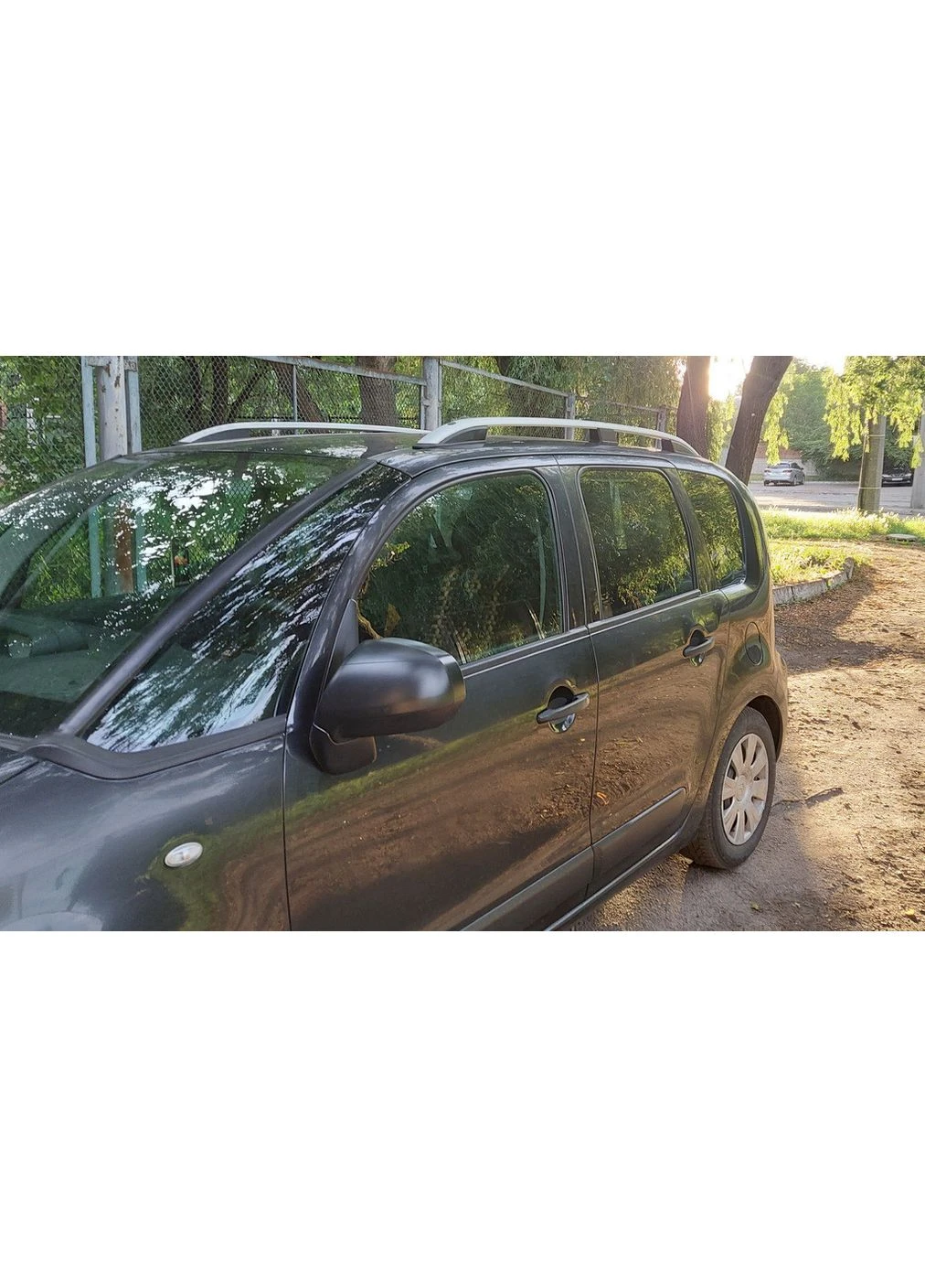 Рейлінги Skyport (сірі) для Citroen C-3 Picasso 2010-2017 рр Erkul C3 (389424407)