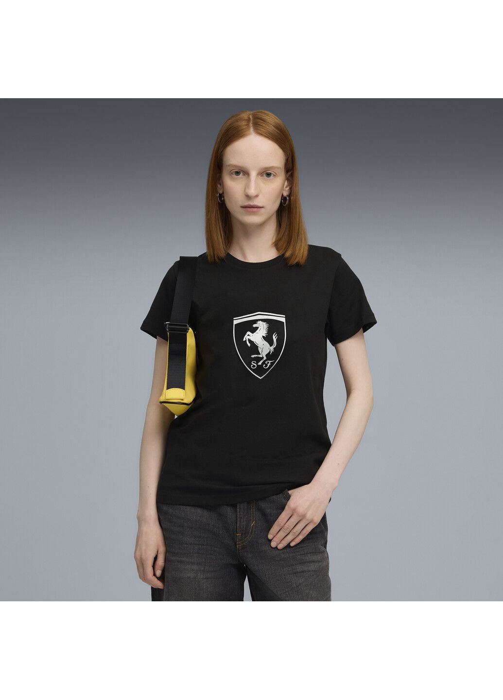 Футболка Scuderia Ferrari Sportswear Tonal Shield Tee Women Puma - (351480676)
