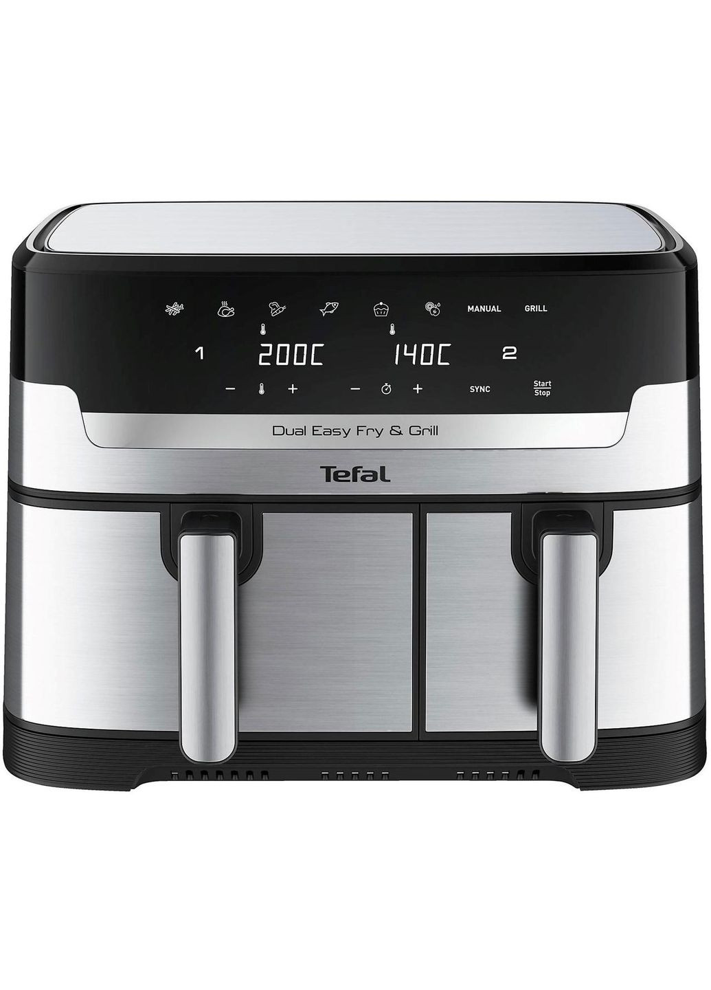 Мультипечь (аэрофритюрница) Dual Easy Fry & Grill Air Fryer EY905D10 Tefal (366831327)