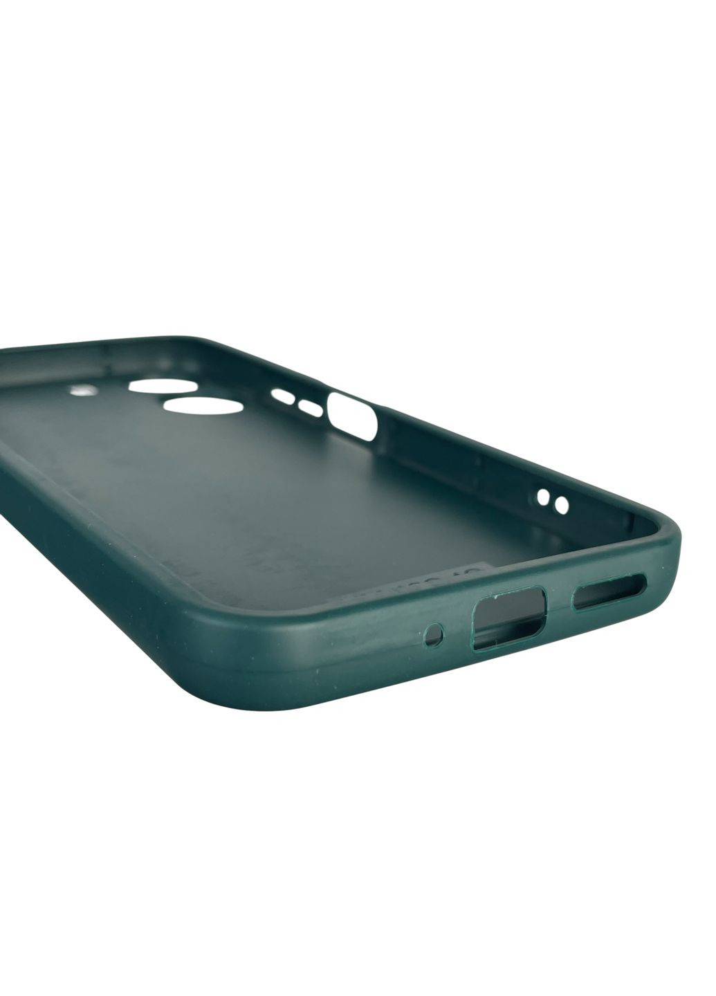 Чехол силиконовый Soft Touch для Redmi 13C темно-зеленый (Полная защита камеры) Xiaomi (366387691)