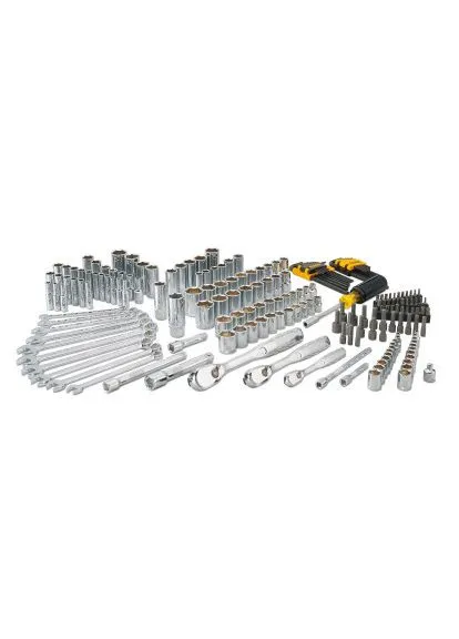Набір інструментів 1/4", 3/8", 1/2", 205 шт. (DWMT81534-1) DeWALT 1/4", 3/8", 1/2", 205 шт. (389561166)