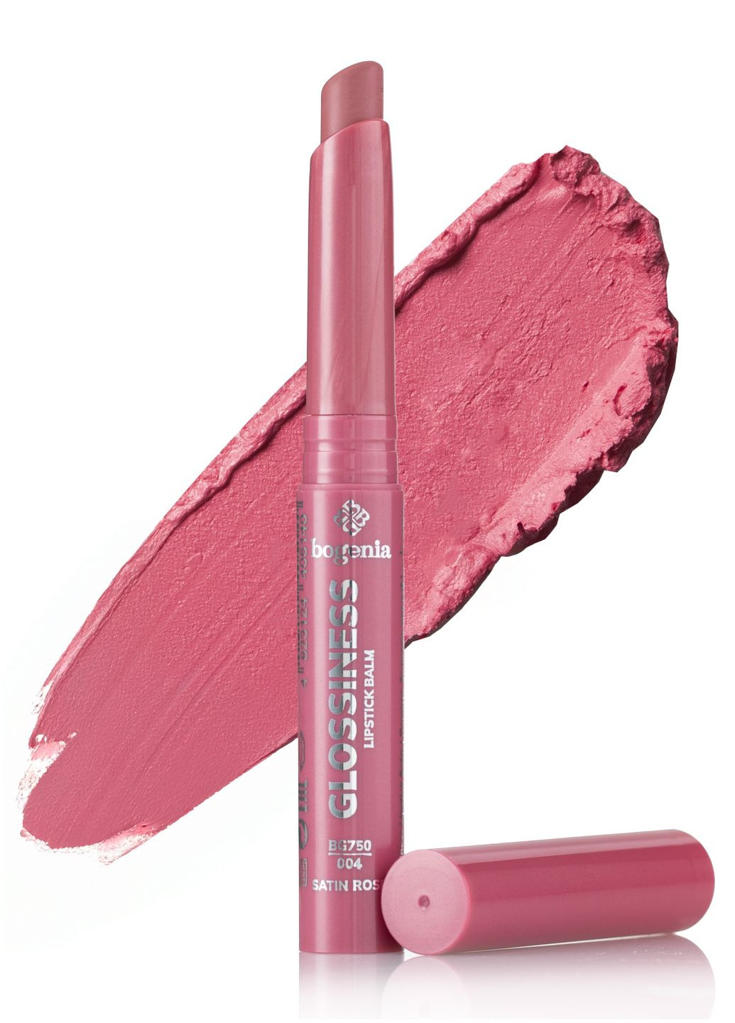 Нежная помада-бальзам с уходящей формулой для глубокого увлажнения губ Glossiness Lipstick Balm №04 Bogenia (318562050)