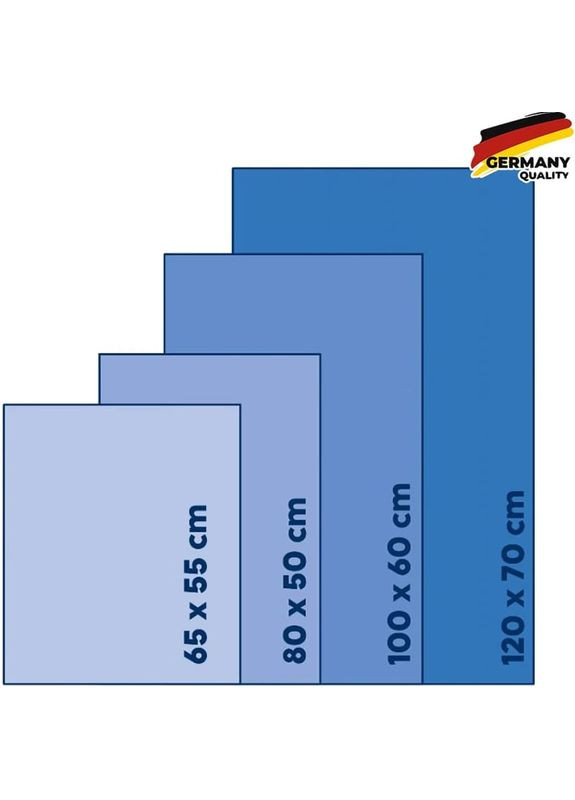 Килимок для ванної Megan 65 х 55 х 1.6 см White (23580) Kela (323097514)