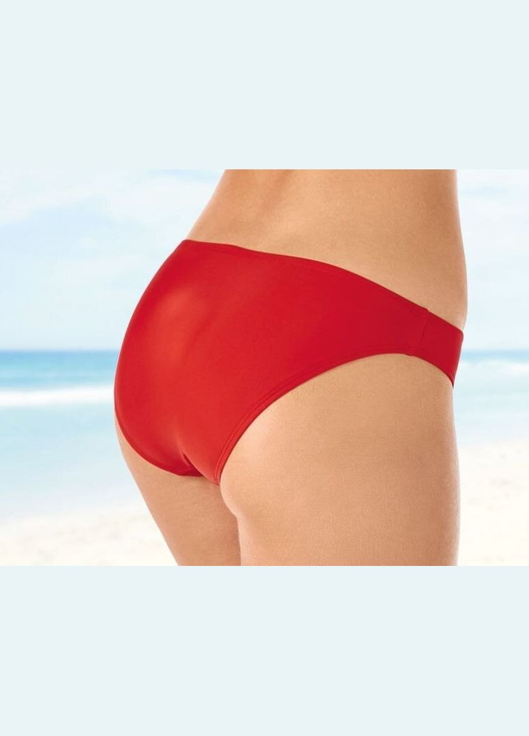 Красный купальник раздельный на подкладке для женщины creora® 313340-349210 бикини Esmara С открытой спиной, С открытыми плечами