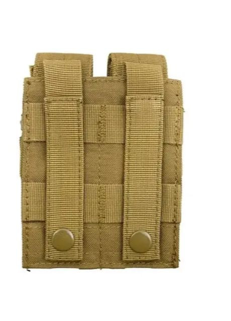 Двойной подсумок для пистолетных магазинов - coyote [8FIELDS] No Brand (313103223)