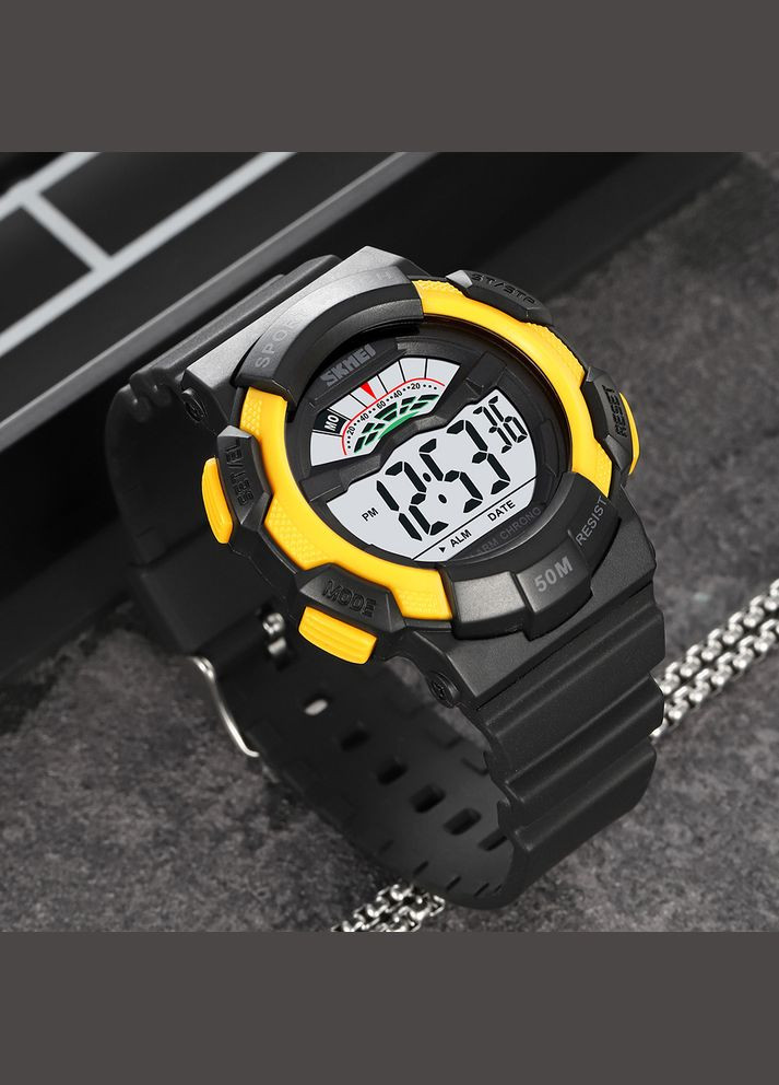 2153BKYL Black-Yellow Skmei (341336627)