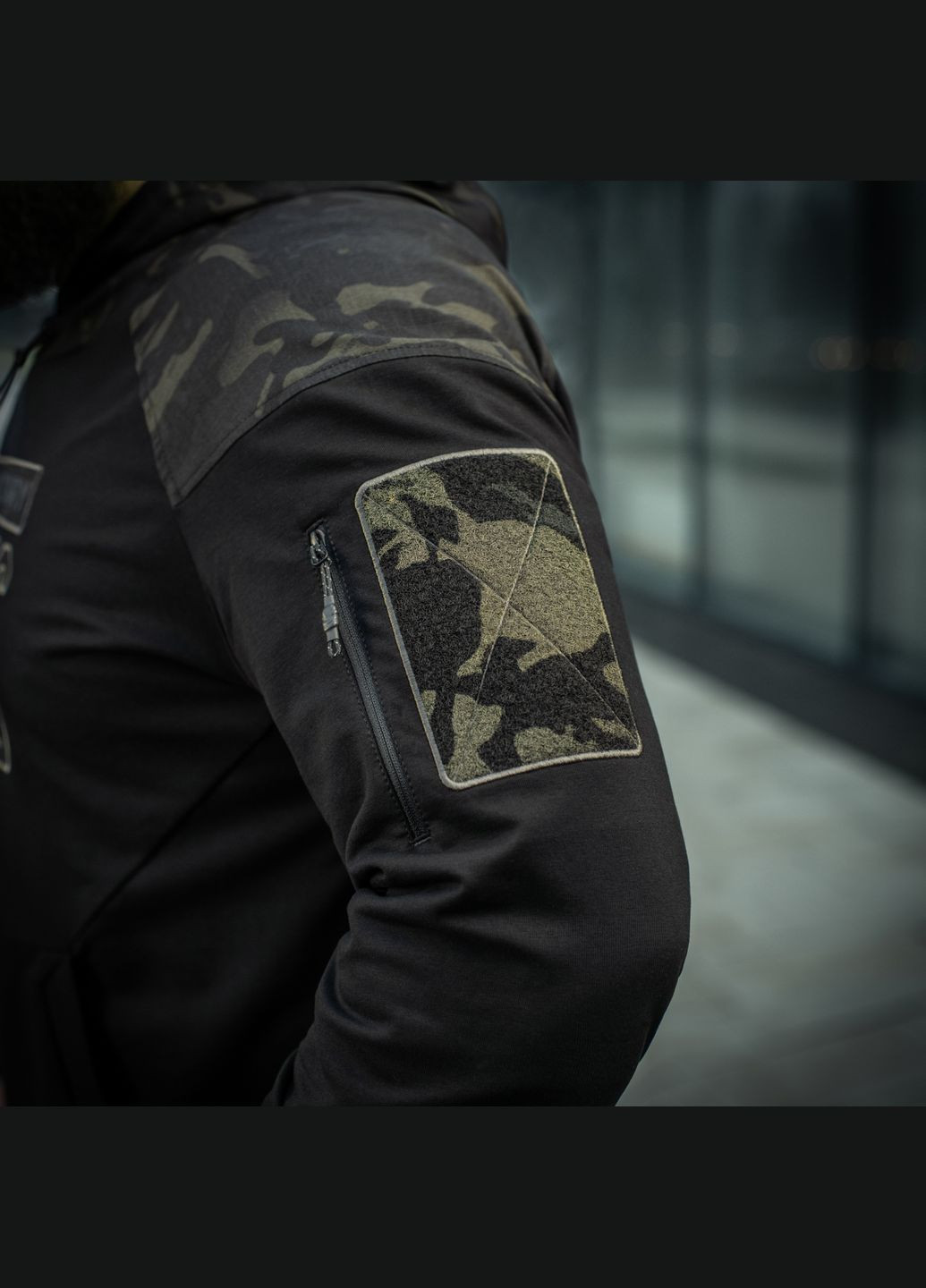 Кофта Hoodie Combat Black Multicam ( ) M-TAC (326973908)