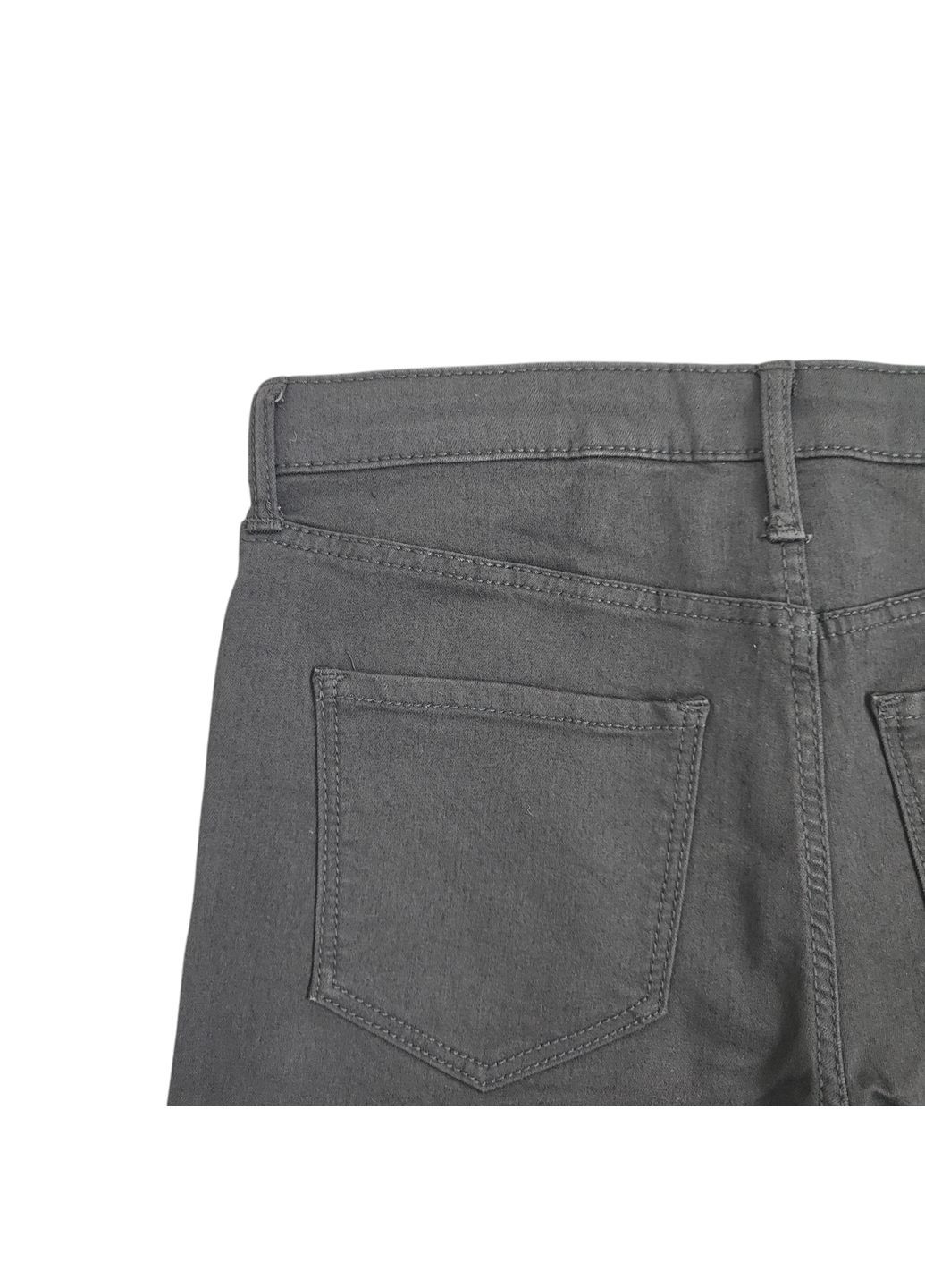 Черные демисезонные джинсы детские для девочки 140 см черный (250122081) H&M