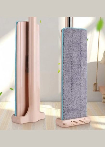 Швабра з віджимом мікрофібра Spin Easy Mop 360 телескопічна ручка (2104618573) No Brand (333194502)
