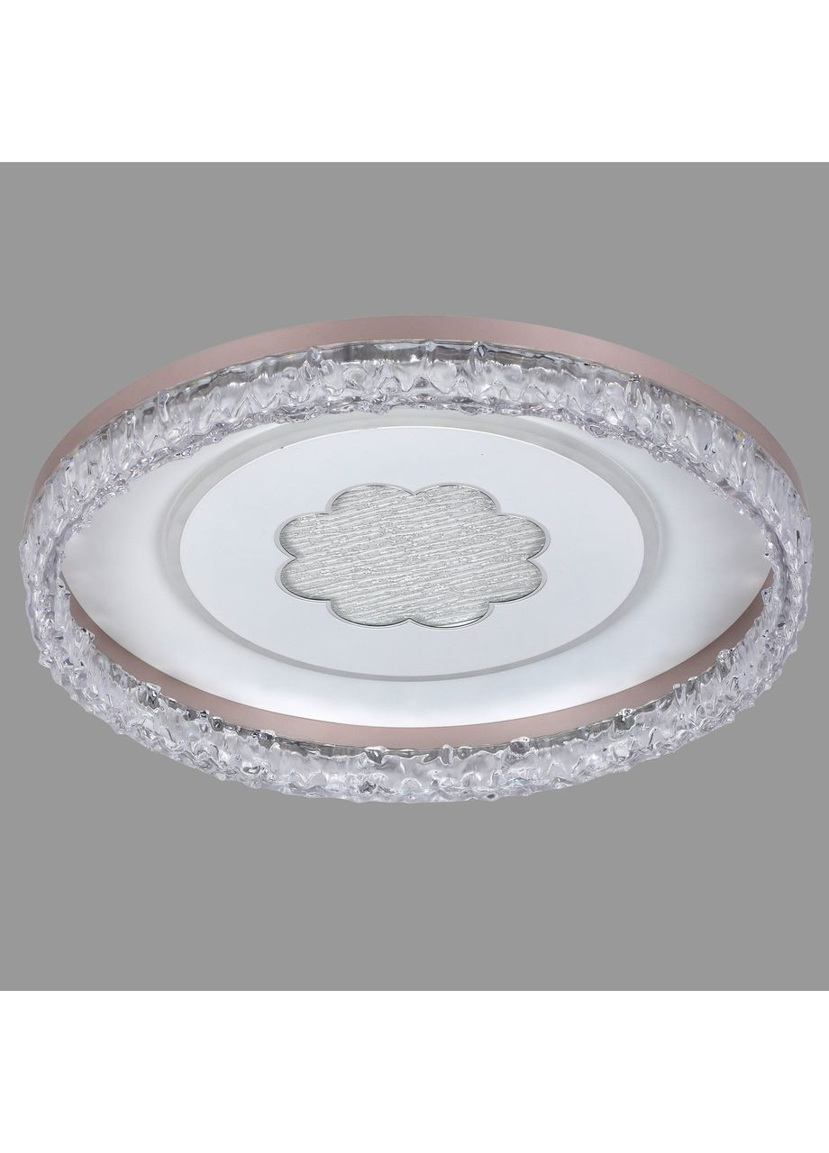 Стельова led люстра 80W 48см (87-5157B WH) No Brand (370072049)