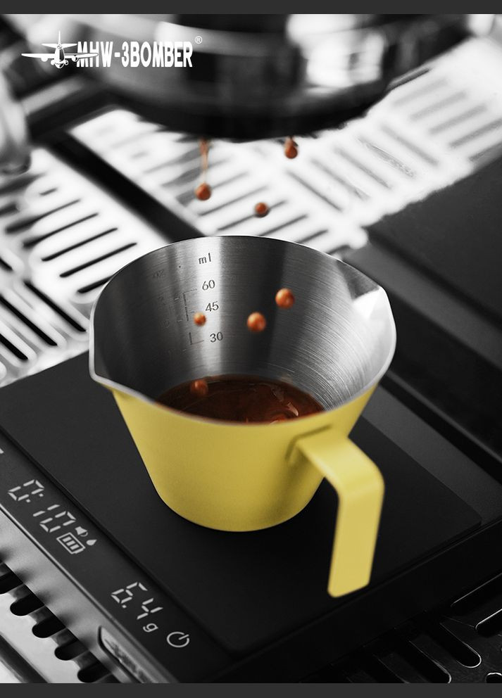 Мерная емкость для эспрессо с двойным носиком Measuring Cup 100 мл Розовая (G5669-OS) MHW-3BOMBER (325817796)