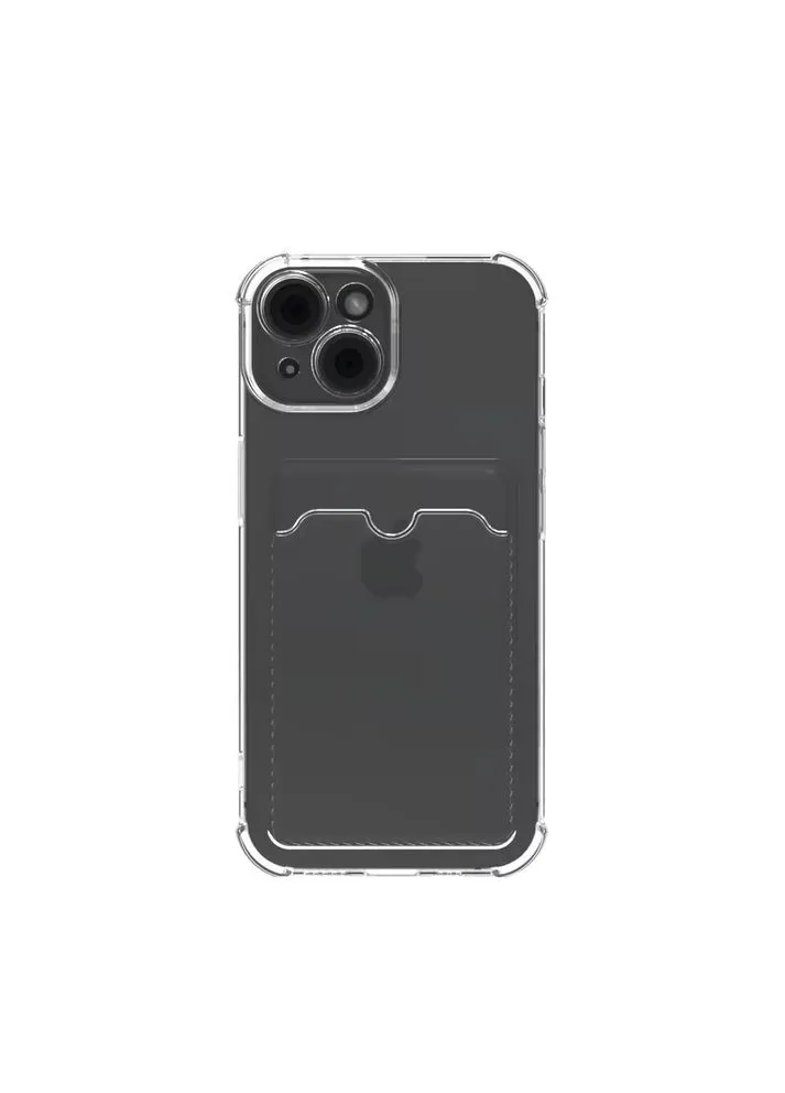Чохол накладка Shockproof Card Slots для iPhone 12 Pro- прозорий China (402276538)