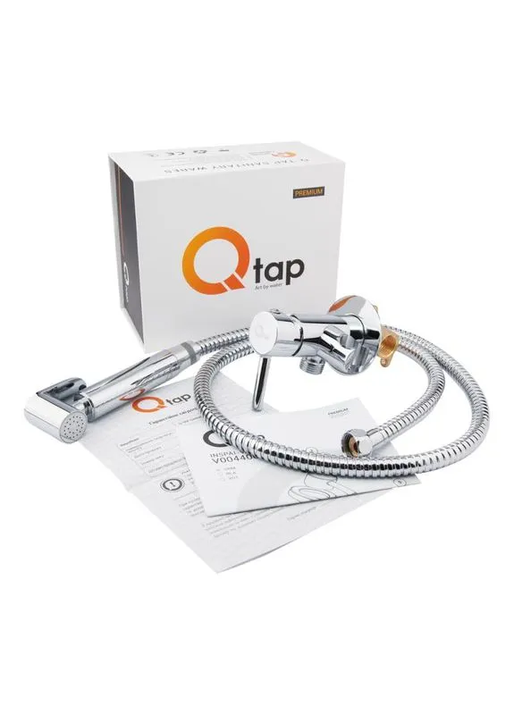Набір для гігієнічного душу зі змішувачем Inspai-Varius CRM V00440001 Qtap SD00035722 (385689208)