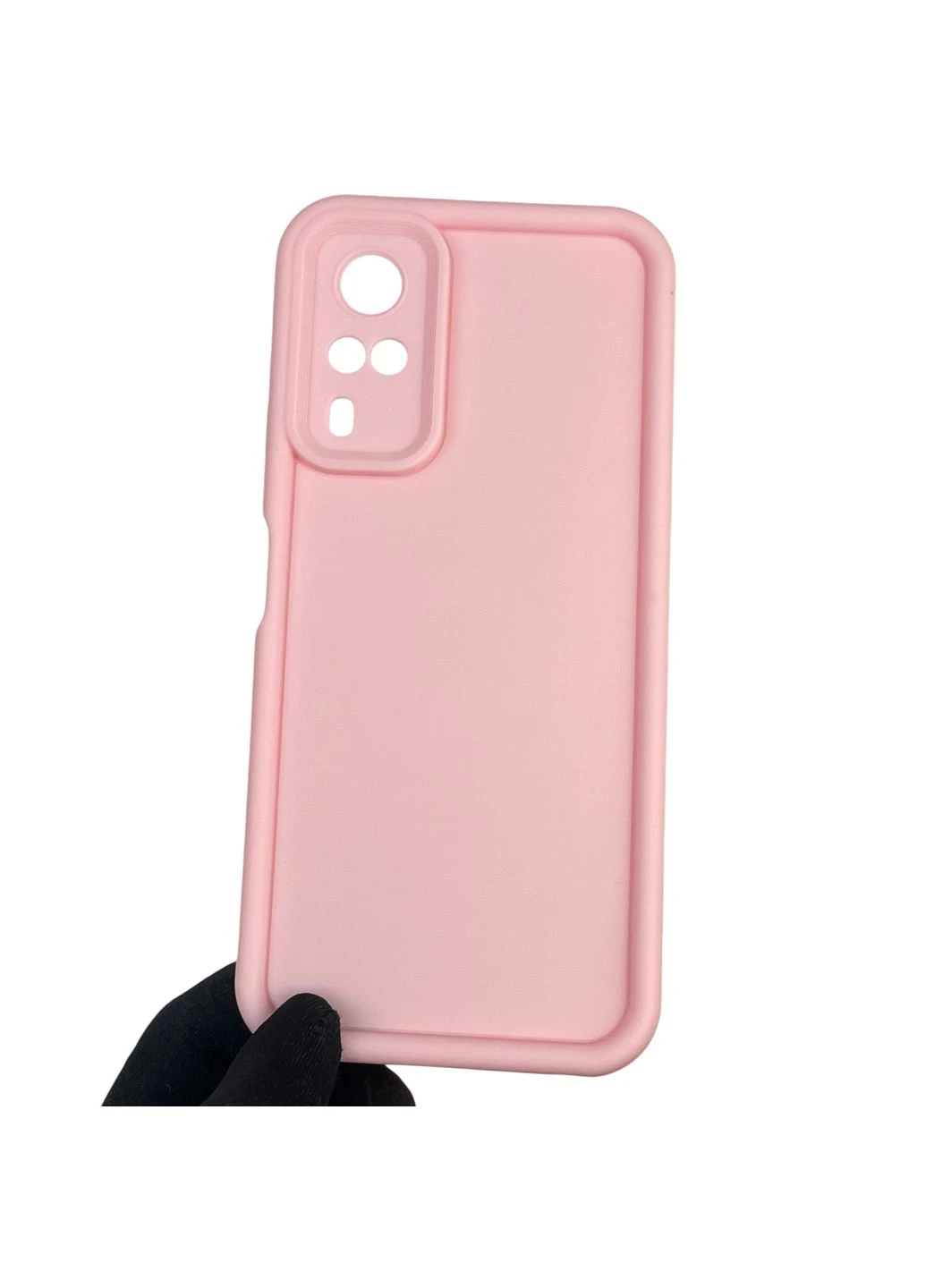Чохол силіконовий Soft Touch для Y53s рожевий (Повний захист камери) Vivo (366388500)