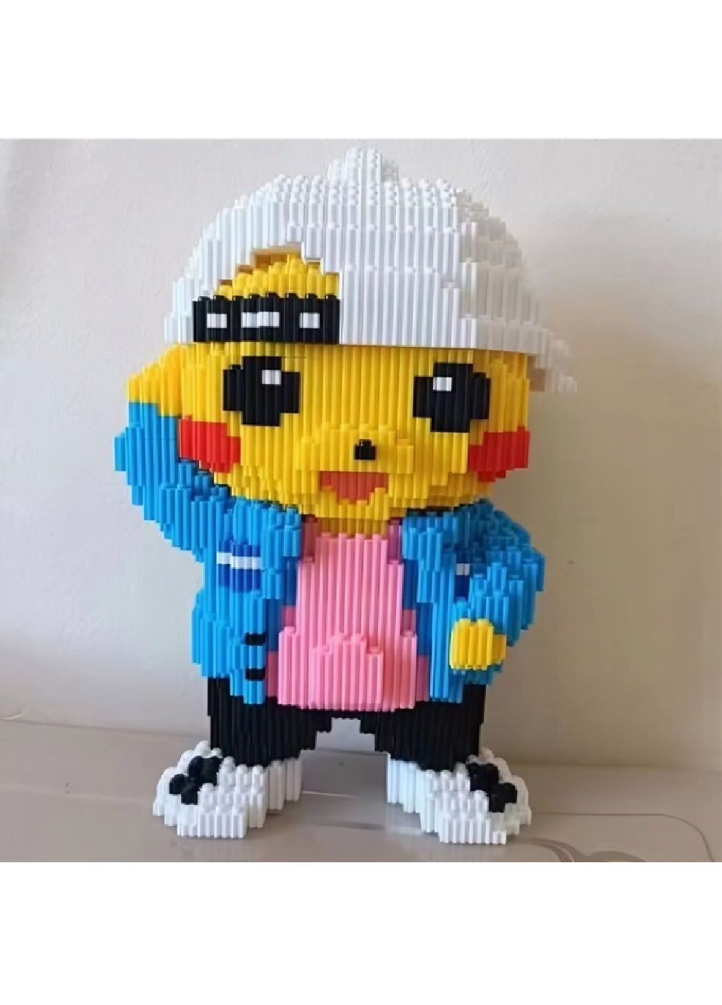 Конструктор фігурка 3D блоковий для дітей малюків хлопчиків дівчаток 2600 деталей 28.5х24х14.5 см (479084-Prob) Покемон Пікачу Unbranded (315710358)