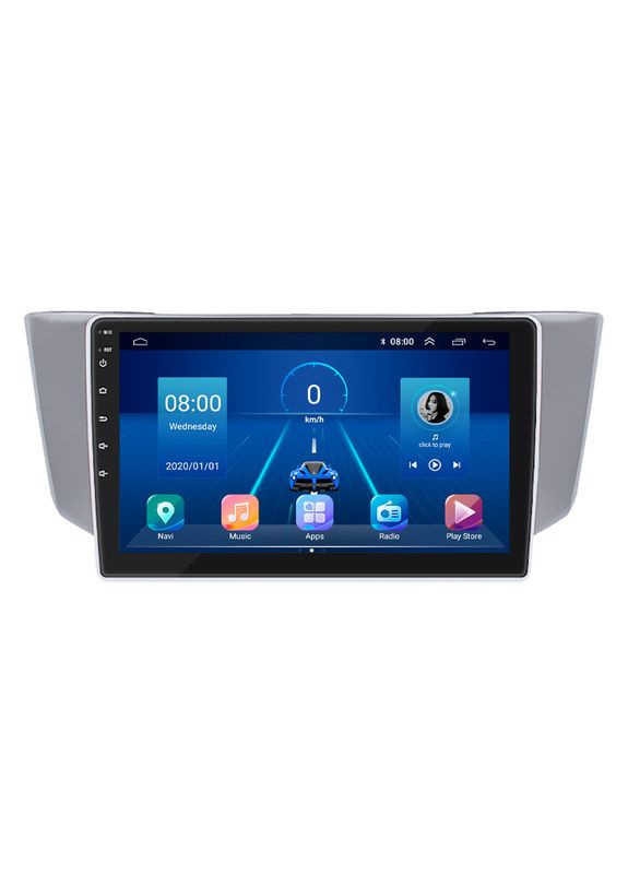 Штатна магнітола 9" для Toyota Harrier II (XU30) 2003-2013 4/64Gb/ 4G/ Wi-Fi/ CarPlay Premium Тойо 1 шт. Lesko (336195553)