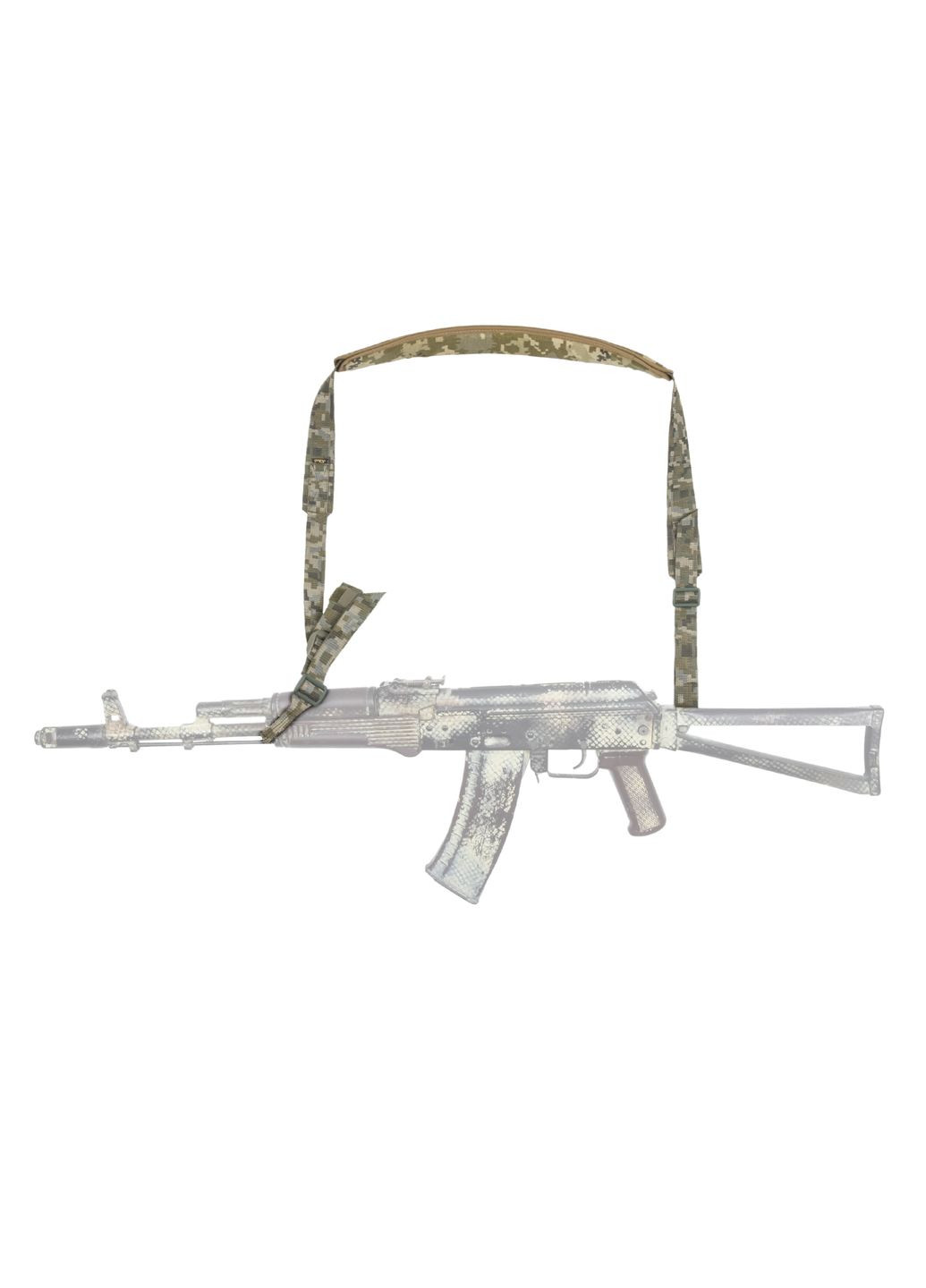 Ремiнь транспортний кулеметний BASEУкраїнський цифровий камуфляж (ММ-14) P1G (315878017)