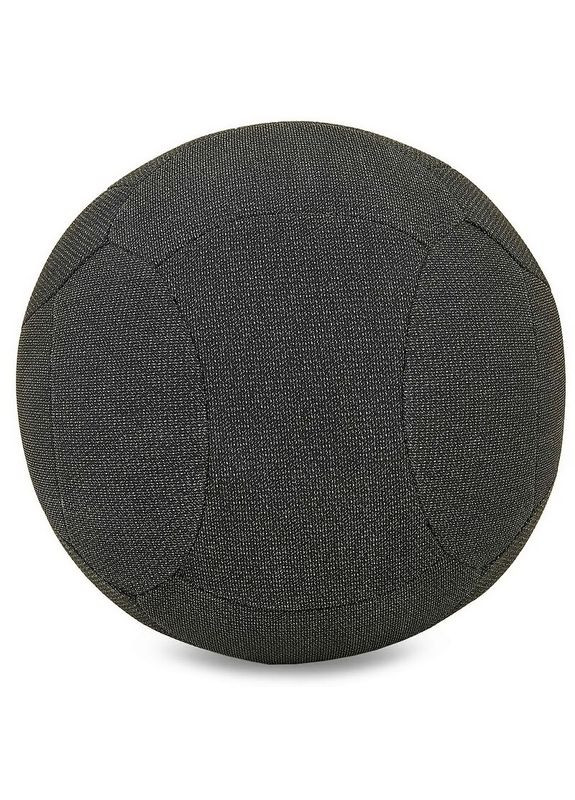 Мяч набивной медицинский для кроссфита в кевларовой оболочке WALL BALL Черный (вес 8 кг) FI-7224-8 Zelart (367617554)