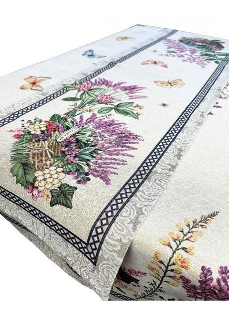 Гобеленовая дорожка Лавандовое поле 35х100 см Разноцветный (3003) Прованс (367179988)