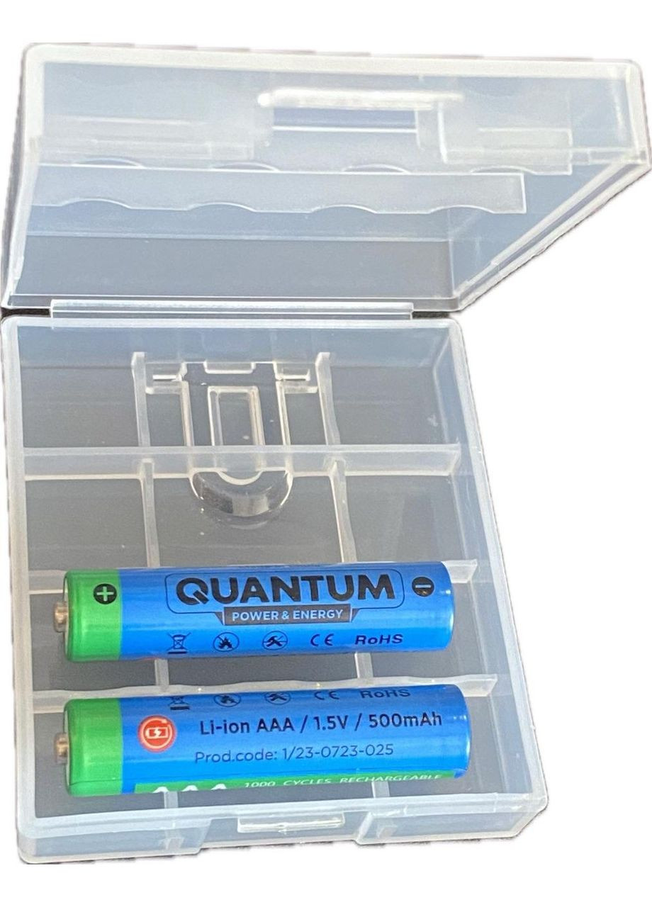 Аккумулятор литий-ионный 10440/AAA 1.5V 500mAh (1шт) Quantum (370258036)