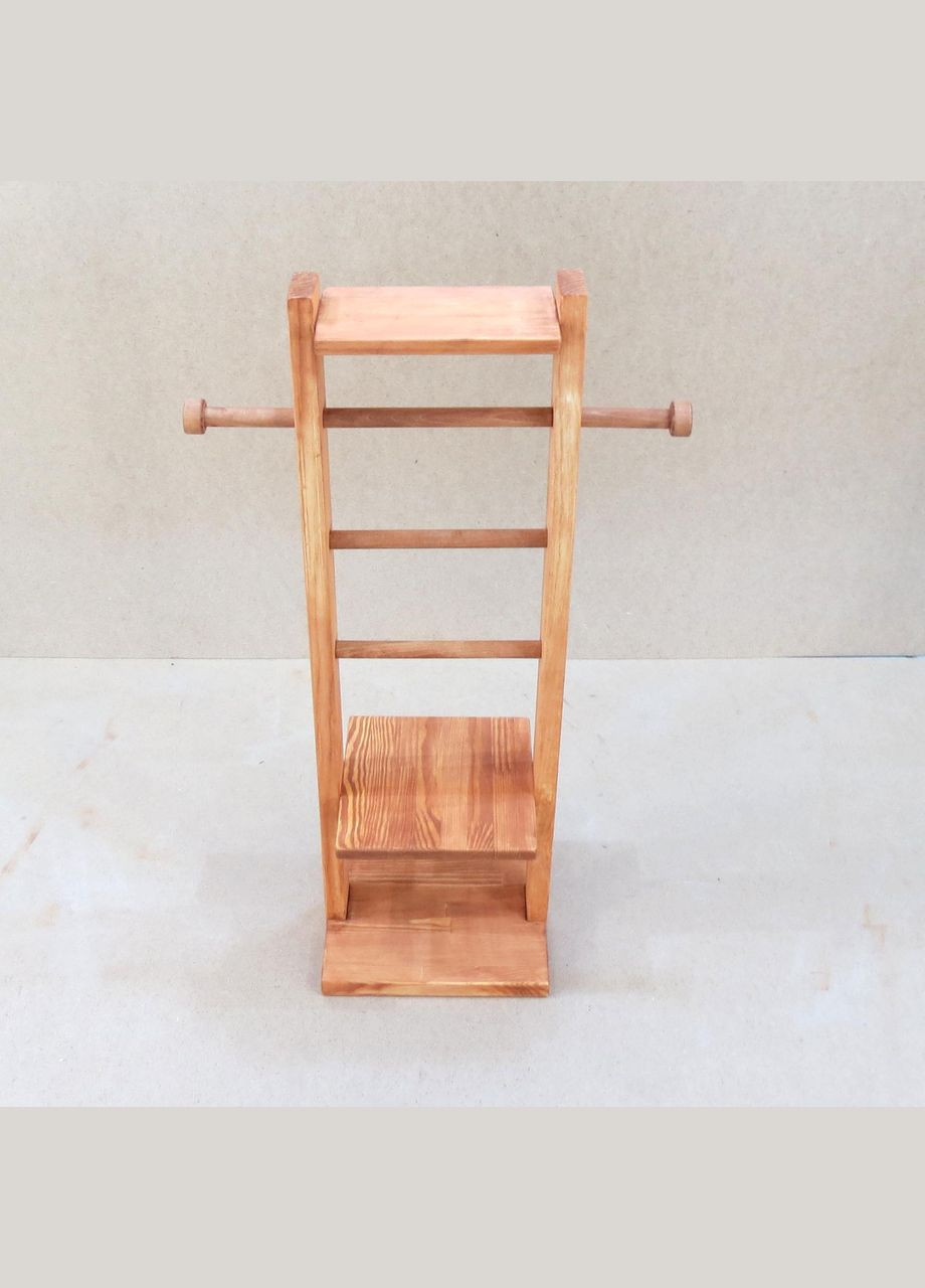 Стійка-вішалка підлогова з дерева Пачека шафран (СШВ-002506) No Brand (328209106)