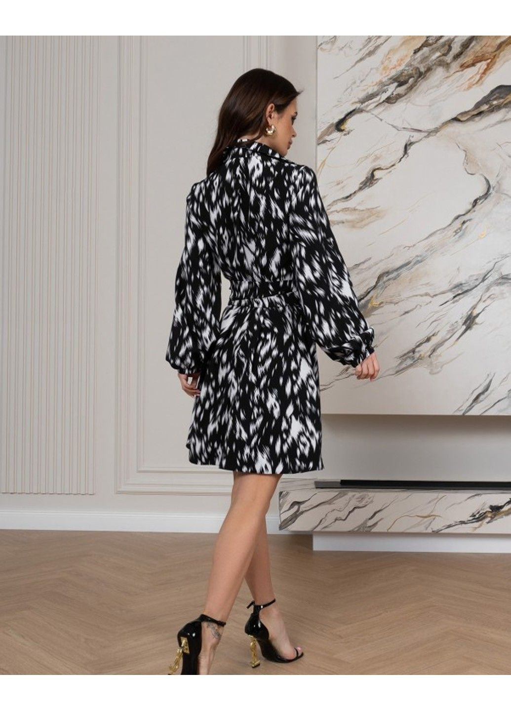 Чорна повсякденний сукня 14569 xl чорний ISSA PLUS