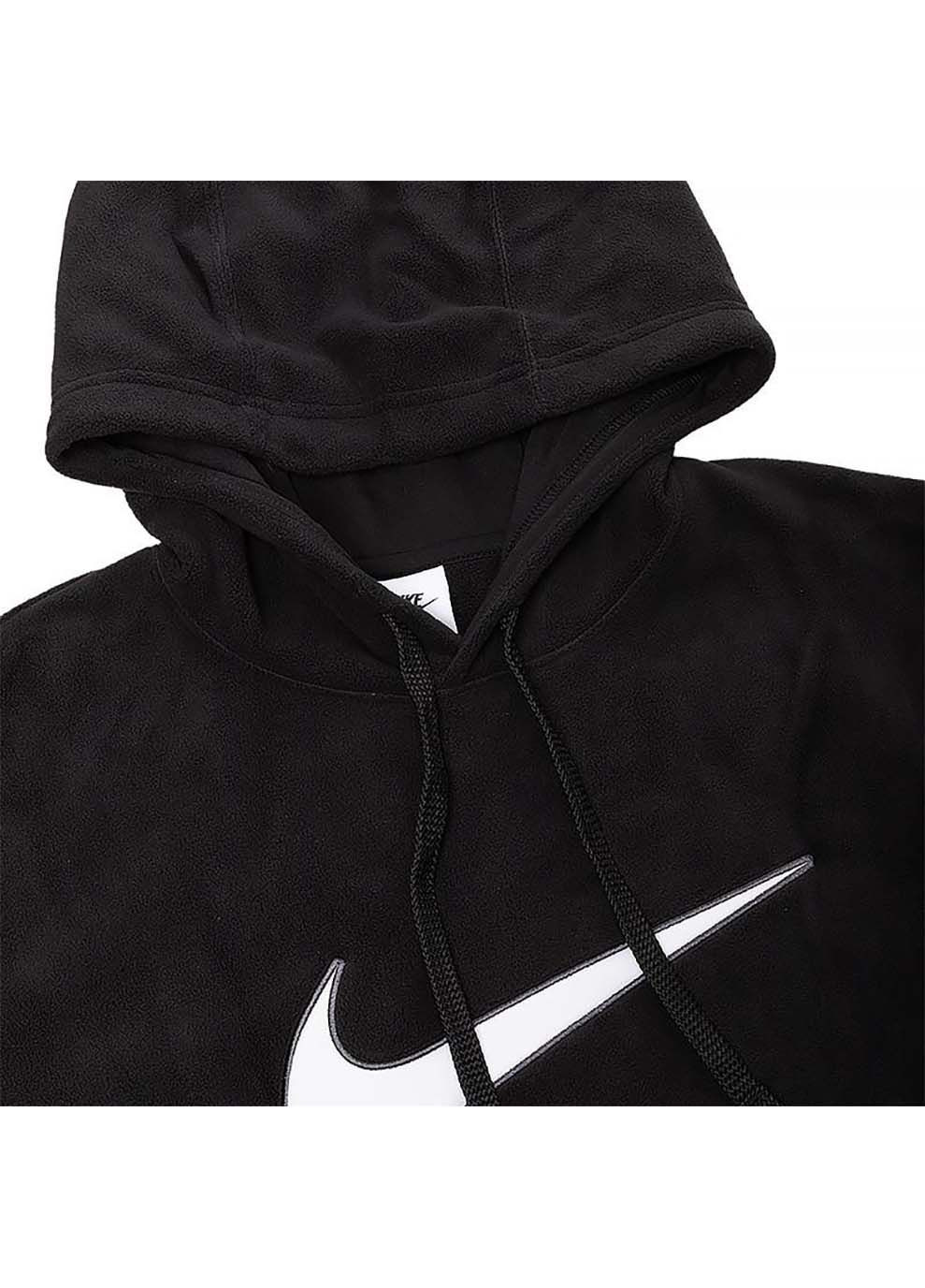 Мужское Худи SP HOODIE POLAR FLEECE Черный Nike (367594932)