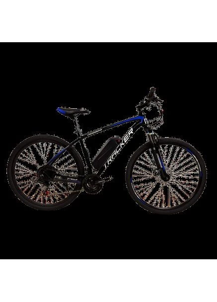 Електровелосипед Tracker 29" 18" Чорний-Синій задній 500 W 48 V / 13 Ah Crossbike (377565116)