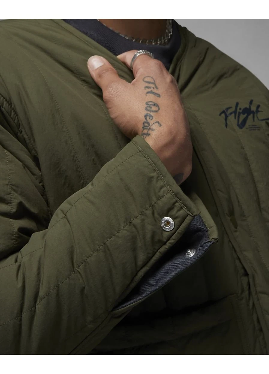 Оливкова куртка flight heritage liner jacket olive dx4349-045 Air Jordan