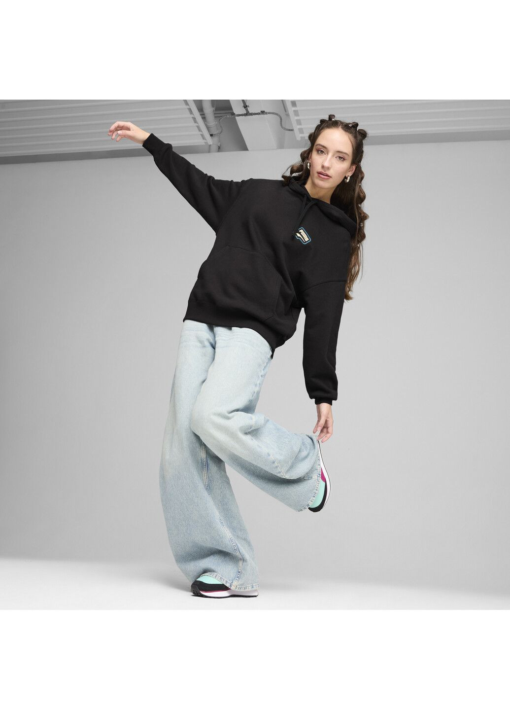 Худі DOWNTOWN Oversized Hoodie Women Puma (304975731)