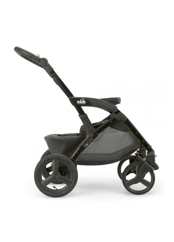 Коляска 3 в 1 DINAMICO UP SMART, рама чорна, колір синій (897T/V90/990/780K) CAM (323484976)