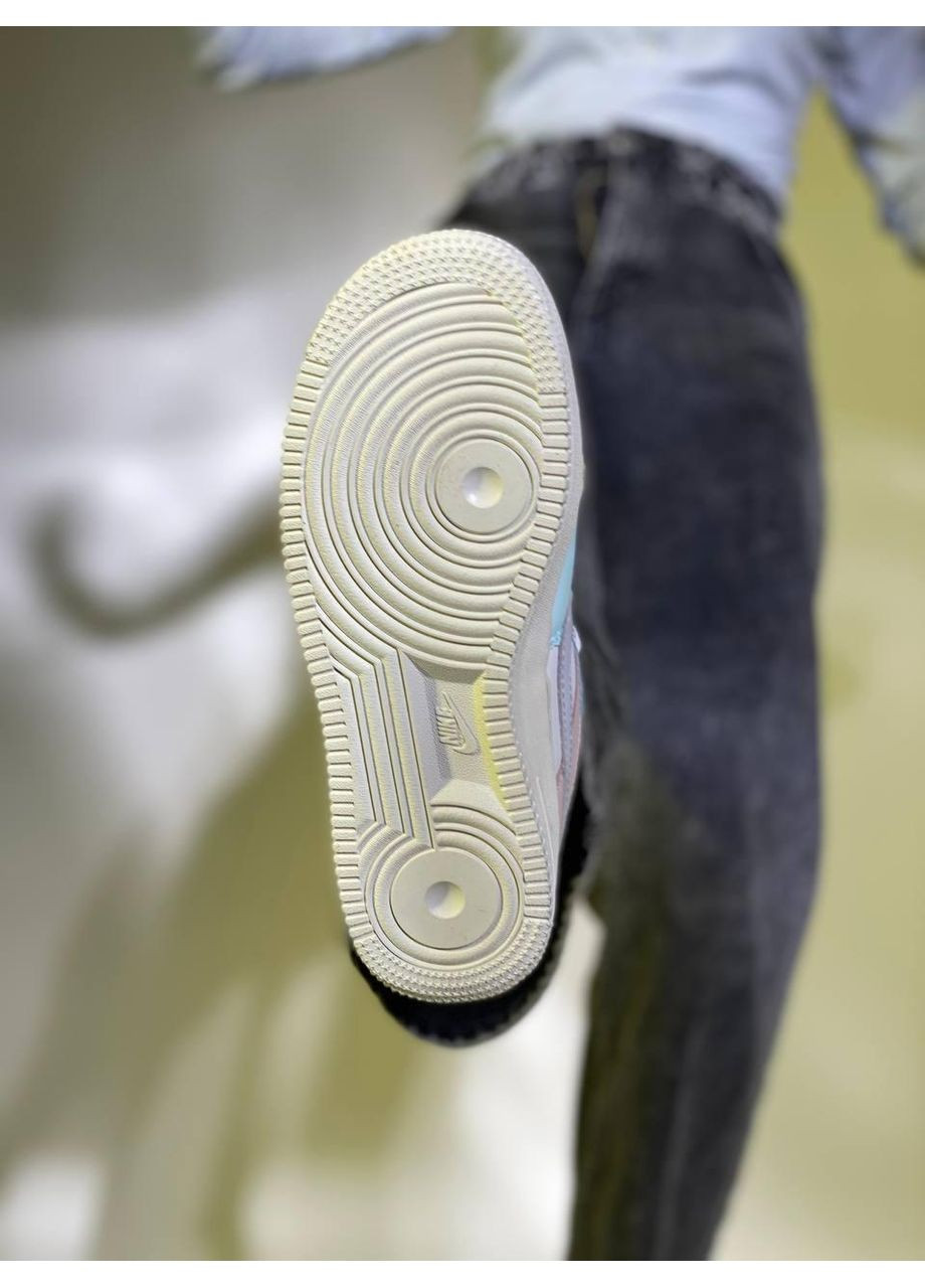 Бежевые демисезонные кроссовки мужские nike air force 1 shadow multicolor 2 найк аир форс 1 премиум No Brand