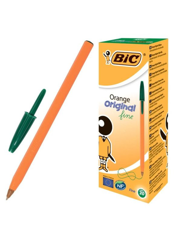 Ручка шариковая Orange 1199110113 Зеленый (3086121101137)(SC) shop (3086121101137) Bic (362705295)