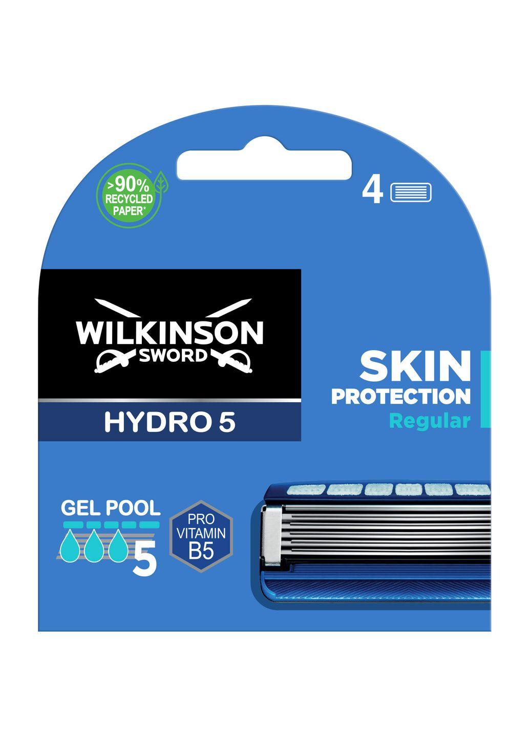 Картриджі для гоління Hydro 5 Blades 4 шт. Wilkinson Sword (328400218)