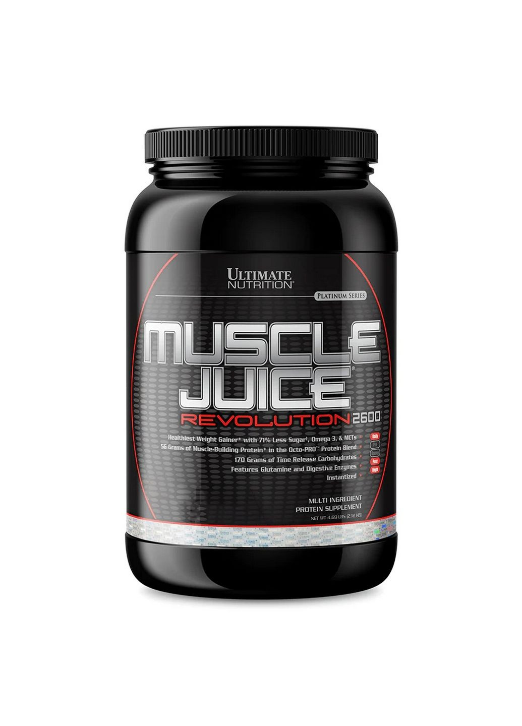 Гейнер Muscle Juice Revolution 2600, 2.12 кг Печенье-крем Ultimate Nutrition (293338901)